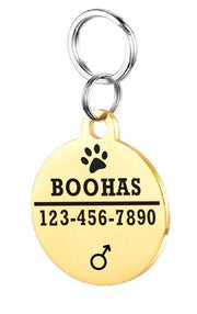 Best Pet ID Tags | Personalized Stainless Steel Pet ID Tags