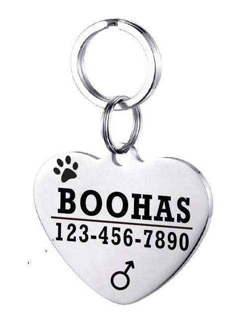 Best Pet ID Tags | Personalized Stainless Steel Pet ID Tags