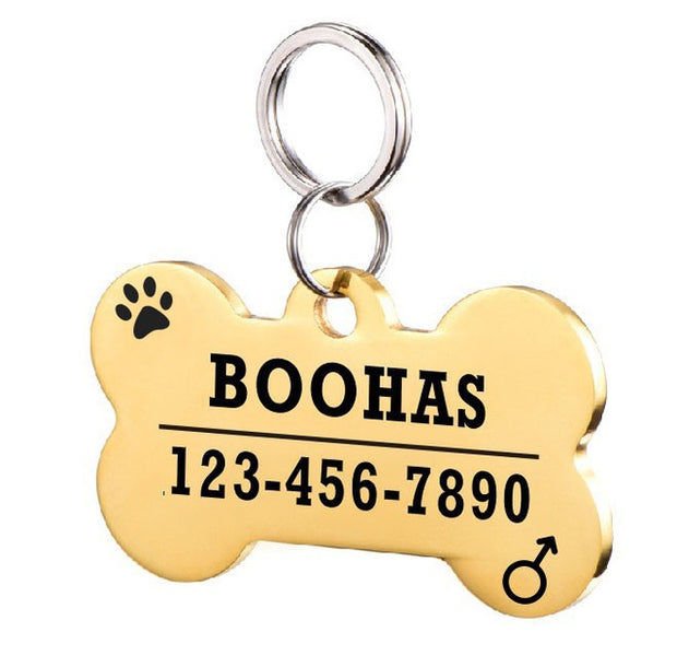 Best Pet ID Tags | Personalized Stainless Steel Pet ID Tags