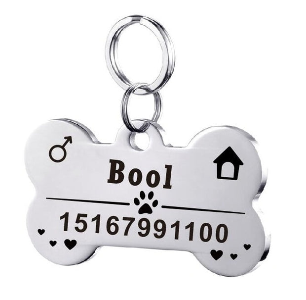 Best Pet ID Tags | Personalized Stainless Steel Pet ID Tags