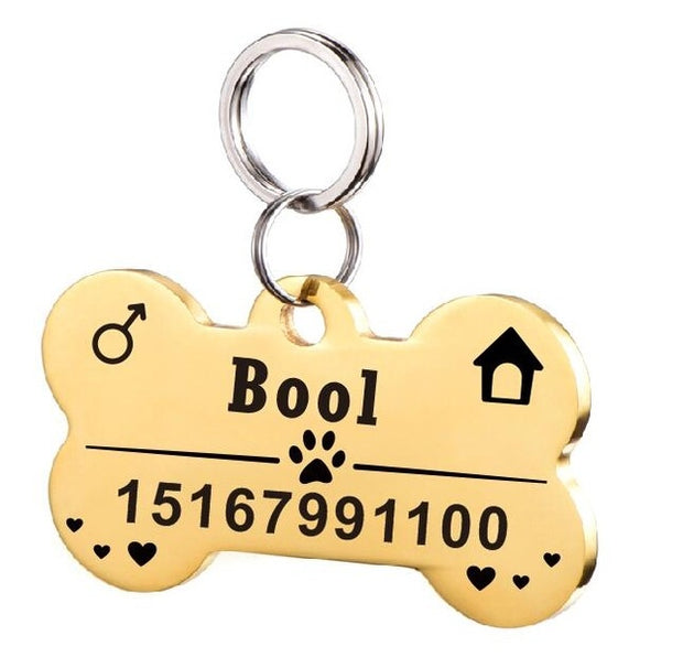 Best Pet ID Tags | Personalized Stainless Steel Pet ID Tags