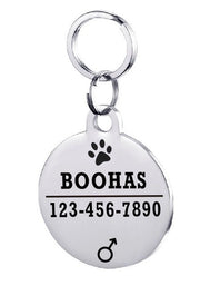 Best Pet ID Tags | Personalized Stainless Steel Pet ID Tags