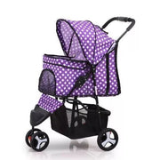 pet trolley polka dots